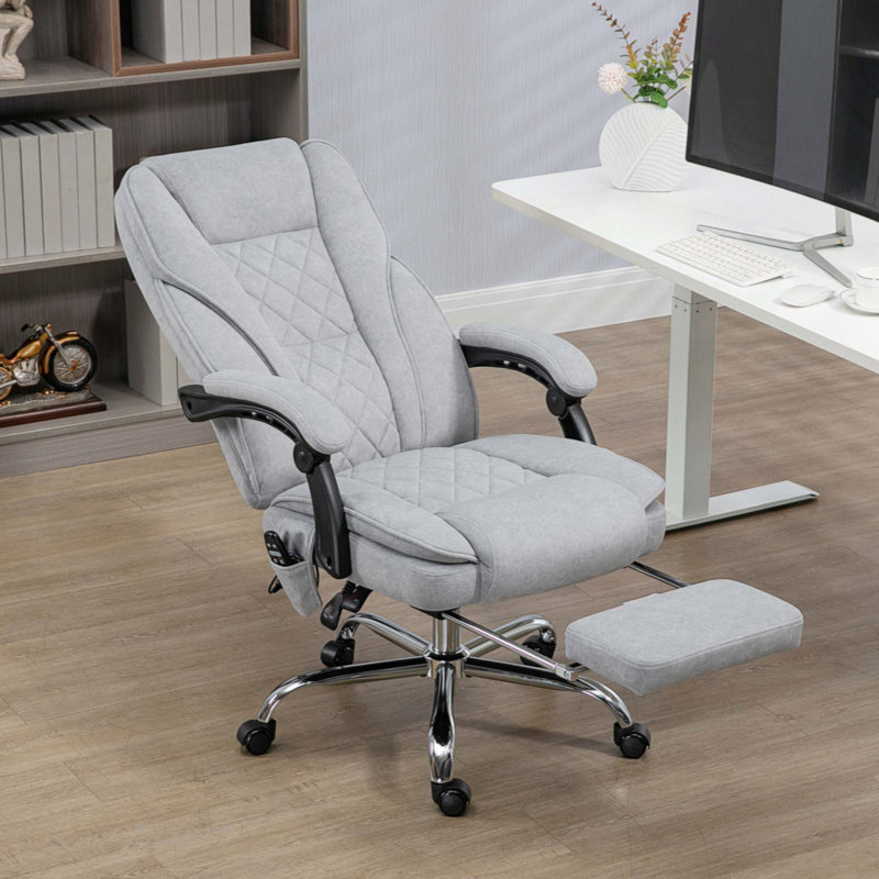 Wayfair grey office chair discount